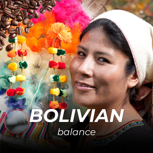 Zrnková káva Bolivian Balance 100% Arabica