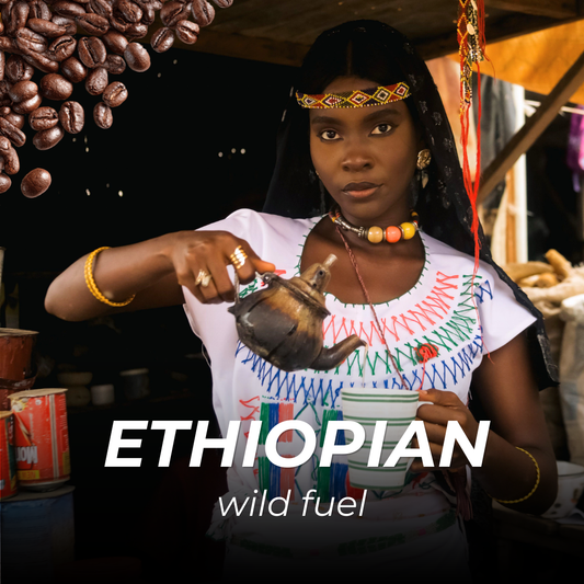 Zrnková Káva Ethiopian Wild Fuel 100% Arabica