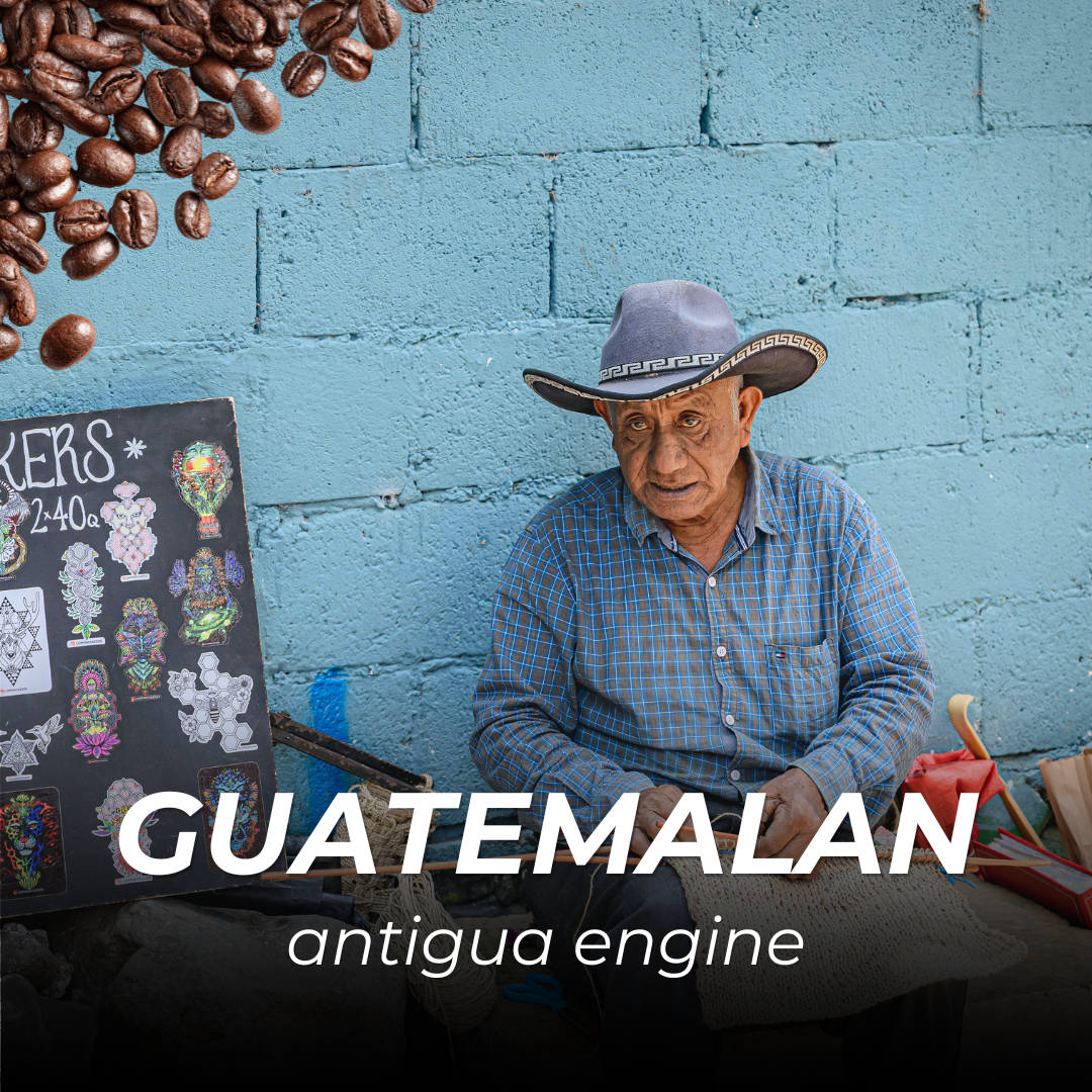 Zrnková Káva Guatemalan Antigua Engine 100% Arabica